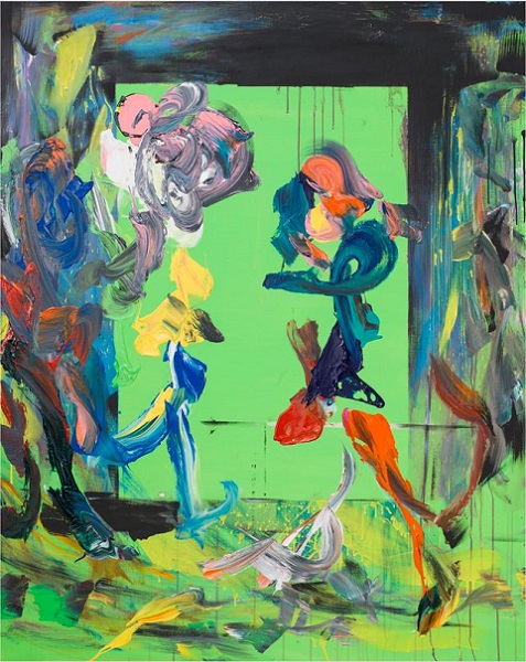 [2022] Untitled, Acrylic Ink on canvas, 162x130cm